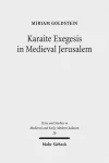 Karaite Exegesis in Medieval Jerusalem cover