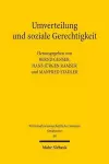 Umverteilung und soziale Gerechtigkeit cover