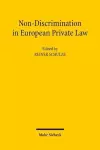 Non-Discrimination in European Private Law cover