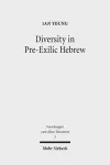 Diversity in Pre-Exilic Hebrew cover