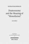 Deuteronomy and the Meaning of "Monotheism" cover