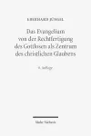 Das Evangelium von der Rechtfertigung des Gottlosen als Zentrum des christlichen Glaubens cover