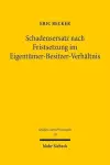 Schadensersatz nach Fristsetzung im Eigentümer-Besitzer-Verhältnis cover