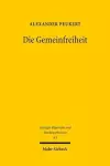 Die Gemeinfreiheit cover