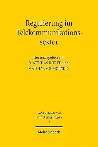 Regulierung im Telekommunikationssektor cover