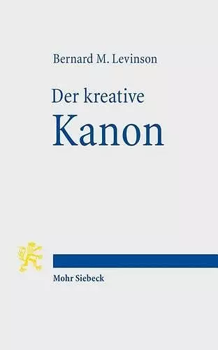 Der kreative Kanon cover