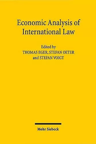 Economic Analysis of International Law cover