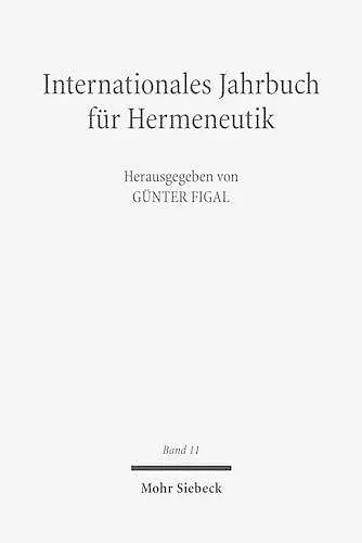 Internationales Jahrbuch für Hermeneutik cover