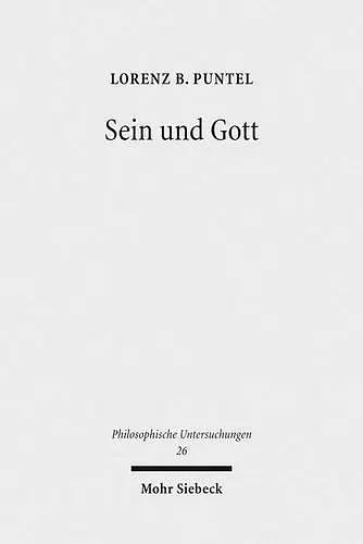 Sein und Gott cover