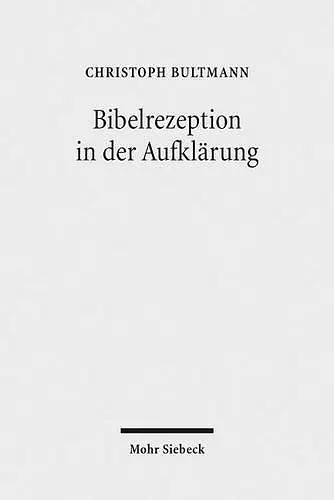 Bibelrezeption in der Aufklärung cover