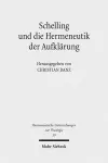 Schelling und die Hermeneutik der Aufklärung cover