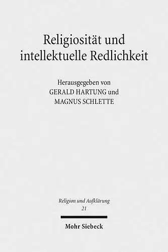 Religiosität und intellektuelle Redlichkeit cover