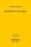 Persönliche Leistungen cover