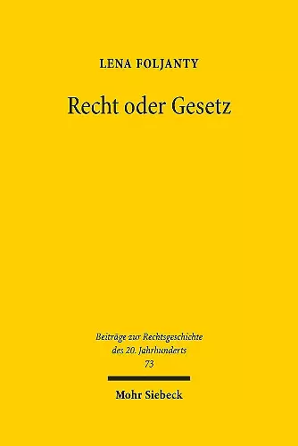 Recht oder Gesetz cover