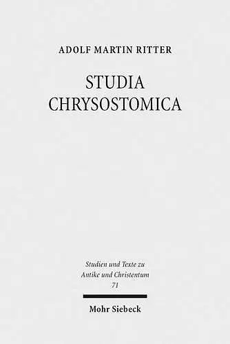 STUDIA CHRYSOSTOMICA cover