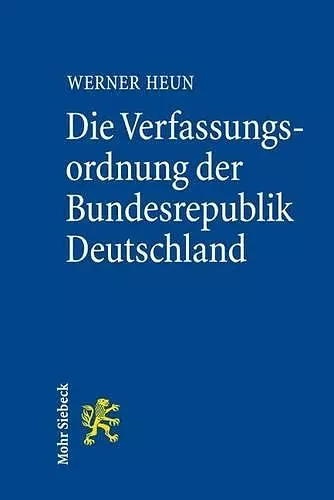 Die Verfassungsordnung der Bundesrepublik Deutschland cover