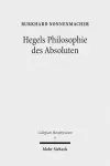 Hegels Philosophie des Absoluten cover