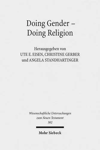 Doing Gender - Doing Religion cover