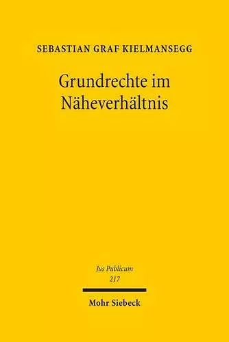 Grundrechte im Näheverhältnis cover