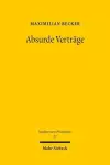 Absurde Verträge cover