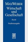 Max Weber-Studienausgabe cover