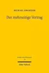 Der mehrseitige Vertrag cover