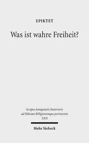 Was ist wahre Freiheit? cover