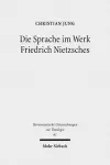 Die Sprache im Werk Friedrich Nietzsches cover