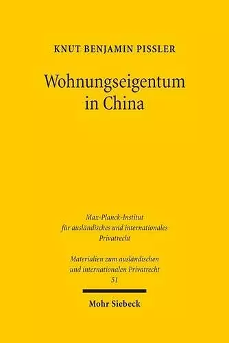 Wohnungseigentum in China cover