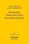 Kommunaler Klimaschutz durch Erneuerbare Energien cover