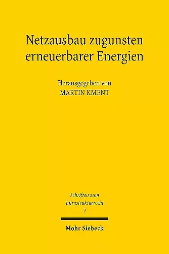 Netzausbau zugunsten erneuerbarer Energien cover