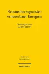 Netzausbau zugunsten erneuerbarer Energien cover