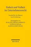 Einheit und Vielheit im Unternehmensrecht cover