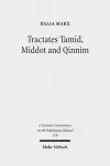 Tractates Tamid, Middot and Qinnim cover