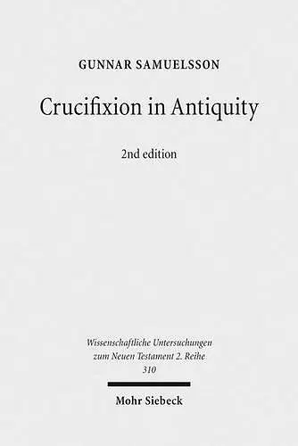 Crucifixion in Antiquity cover