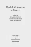 Hekhalot Literature in Context cover