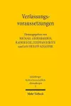 Verfassungsvoraussetzungen cover