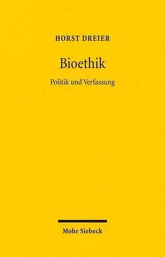 Bioethik cover