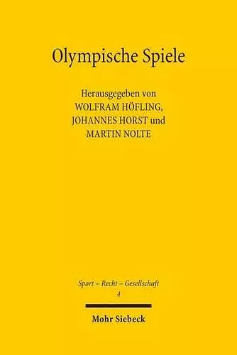 Olympische Spiele cover