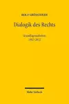 Dialogik des Rechts cover