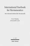 International Yearbook for Hermeneutics / Internationales Jahrbuch für Hermeneutik cover