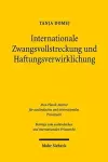 Internationale Zwangsvollstreckung und Haftungsverwirklichung cover