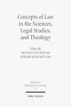 Concepts of Law in the Sciences, Legal Studies, and Theology cover