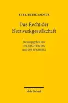 Das Recht der Netzwerkgesellschaft cover