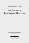 New Testament Language and Exegesis cover