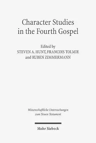 Character Studies in the Fourth Gospel cover