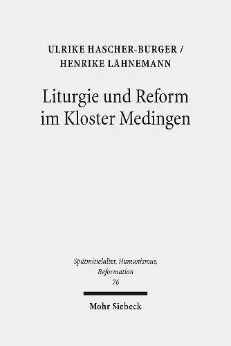 Liturgie und Reform im Kloster Medingen cover