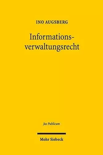 Informationsverwaltungsrecht cover