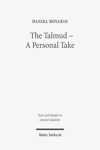 The Talmud - A Personal Take cover