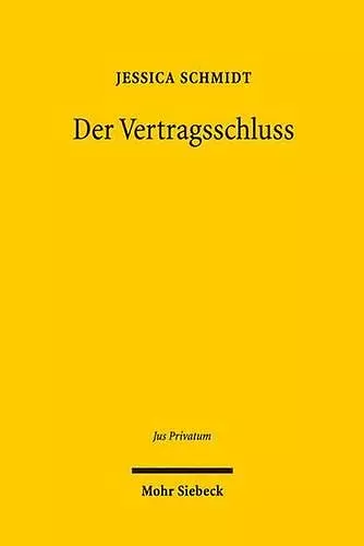 Der Vertragsschluss cover